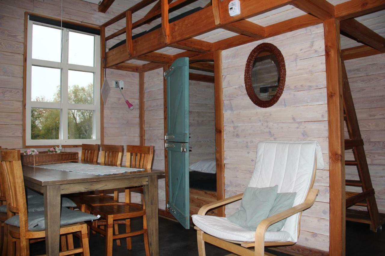 Chalet - Camping 'T Dekske Wintelre Ngoại thất bức ảnh