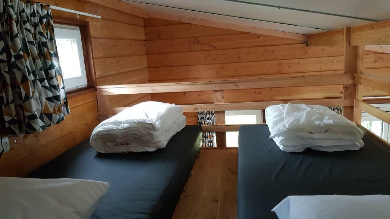 Chalet - Camping 'T Dekske Wintelre Ngoại thất bức ảnh
